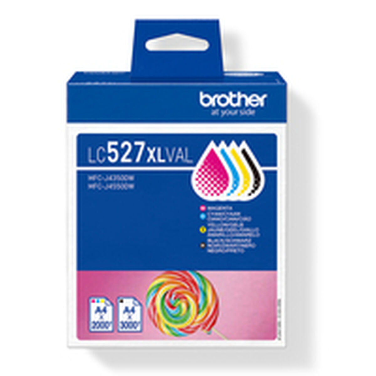 BROTHER Value pack high yield CMYK up to 1 x 3 000 + 3 x 2 000 pages