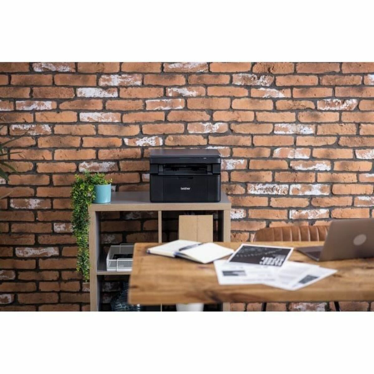 BROTHER DCP-L1642W Imprimante multifonction monochrome 3 en 1 A4 jusquà 20 ppm Wi-Fi et Wi-Fi direct