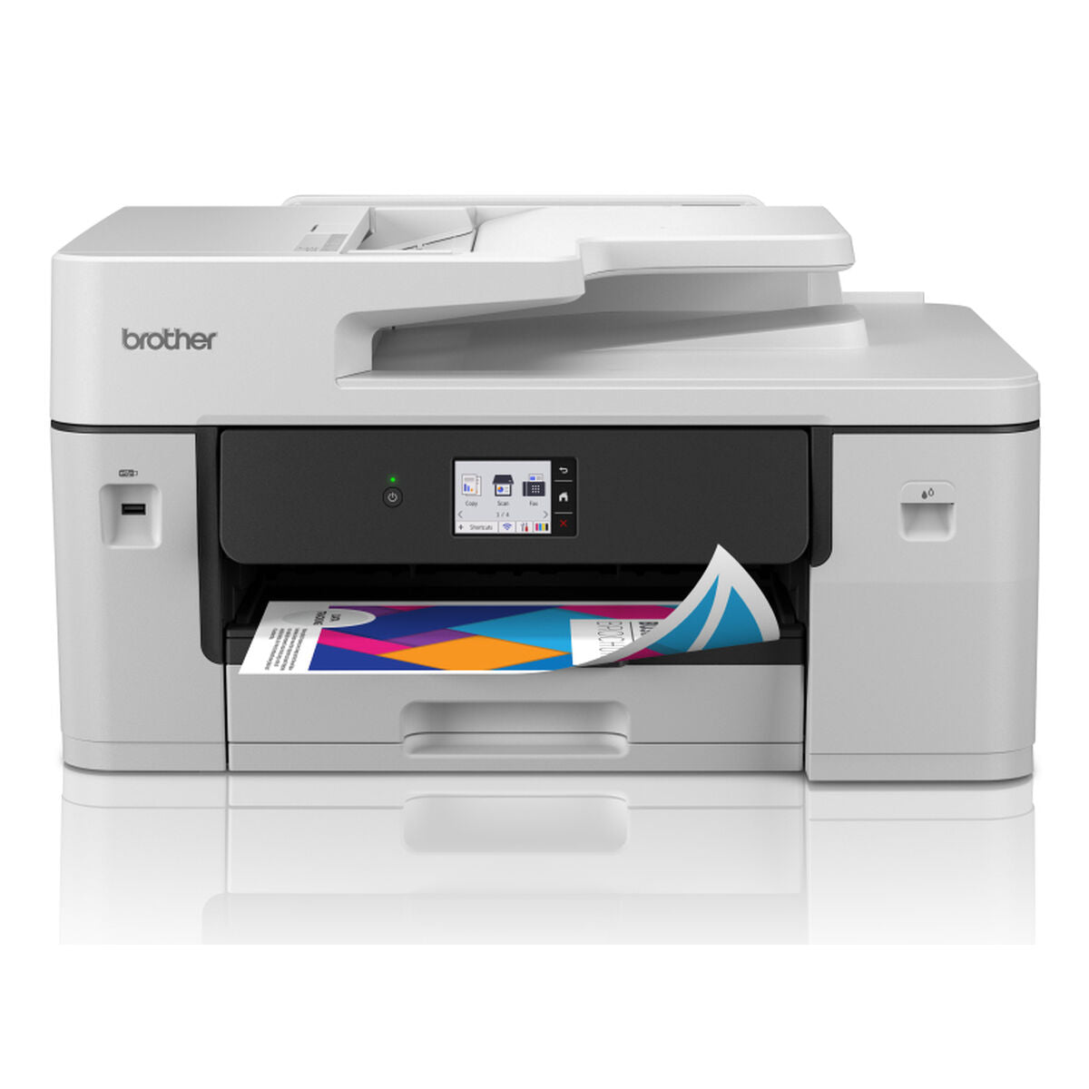 BROTHER MFC-J6760DW Multifonction jet dencre couleur professionnelle 4-en-1 A3 Business Smart 31 ipm Ethernet Wi-Fi bac papier