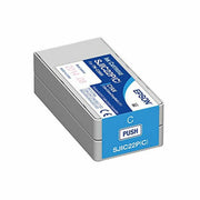 EPSON 1LB SJIC22P C ink cartridge cyan standard capacity 32.5ml 1-pack