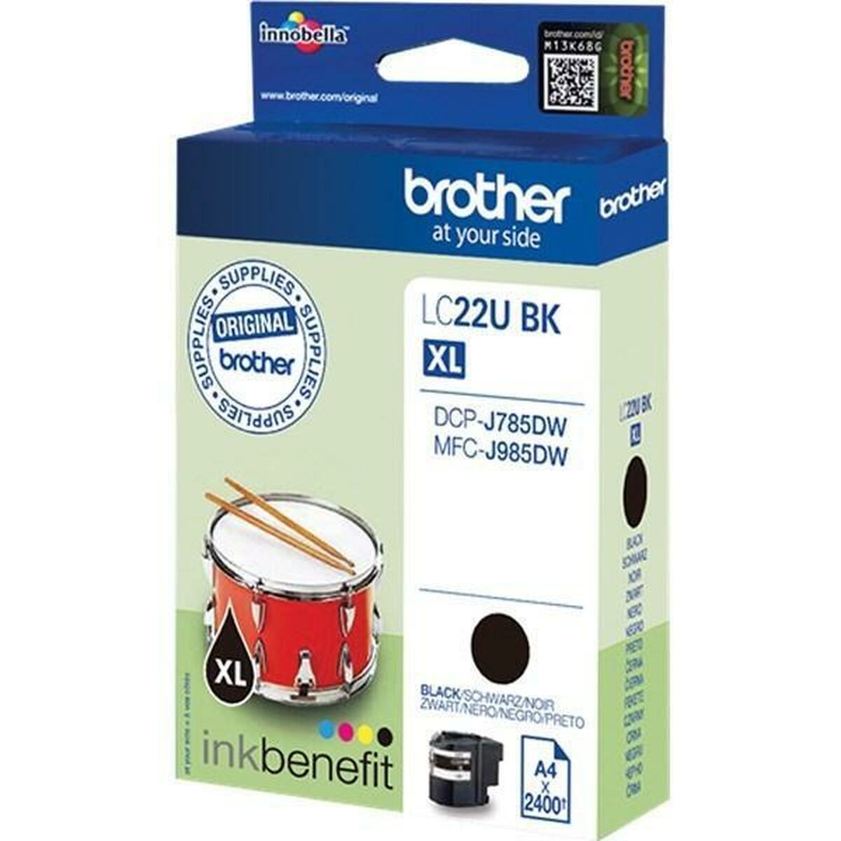 LC22UBKBP - Cart/Black long duration