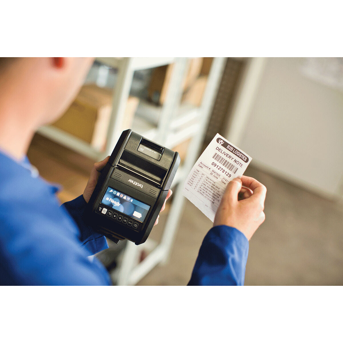 Package of 8 Receipt 76mm continuous