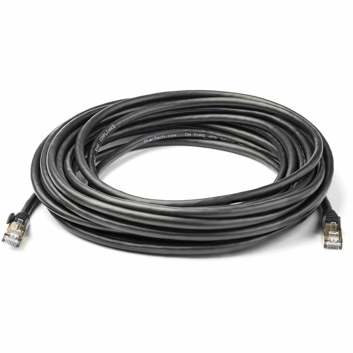 Cable - Black CAT6a Ethernet Cable 10m
