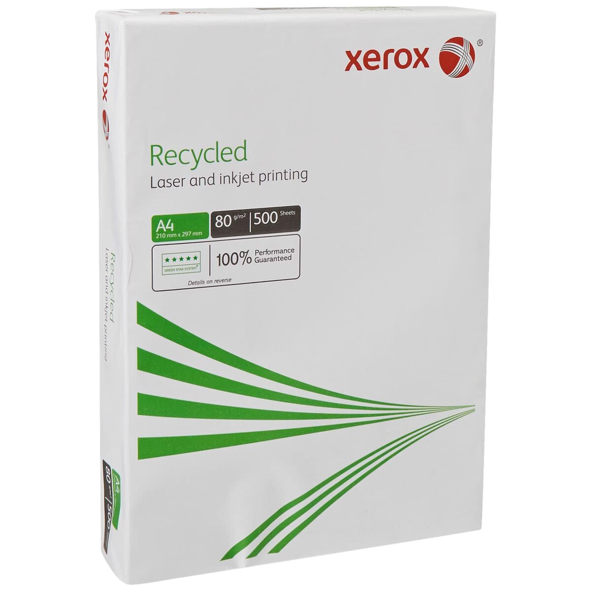 <p>Papier recyclé XEROX A4 | 500 feuilles, 80g/m2, blanc [003R91165]</p>