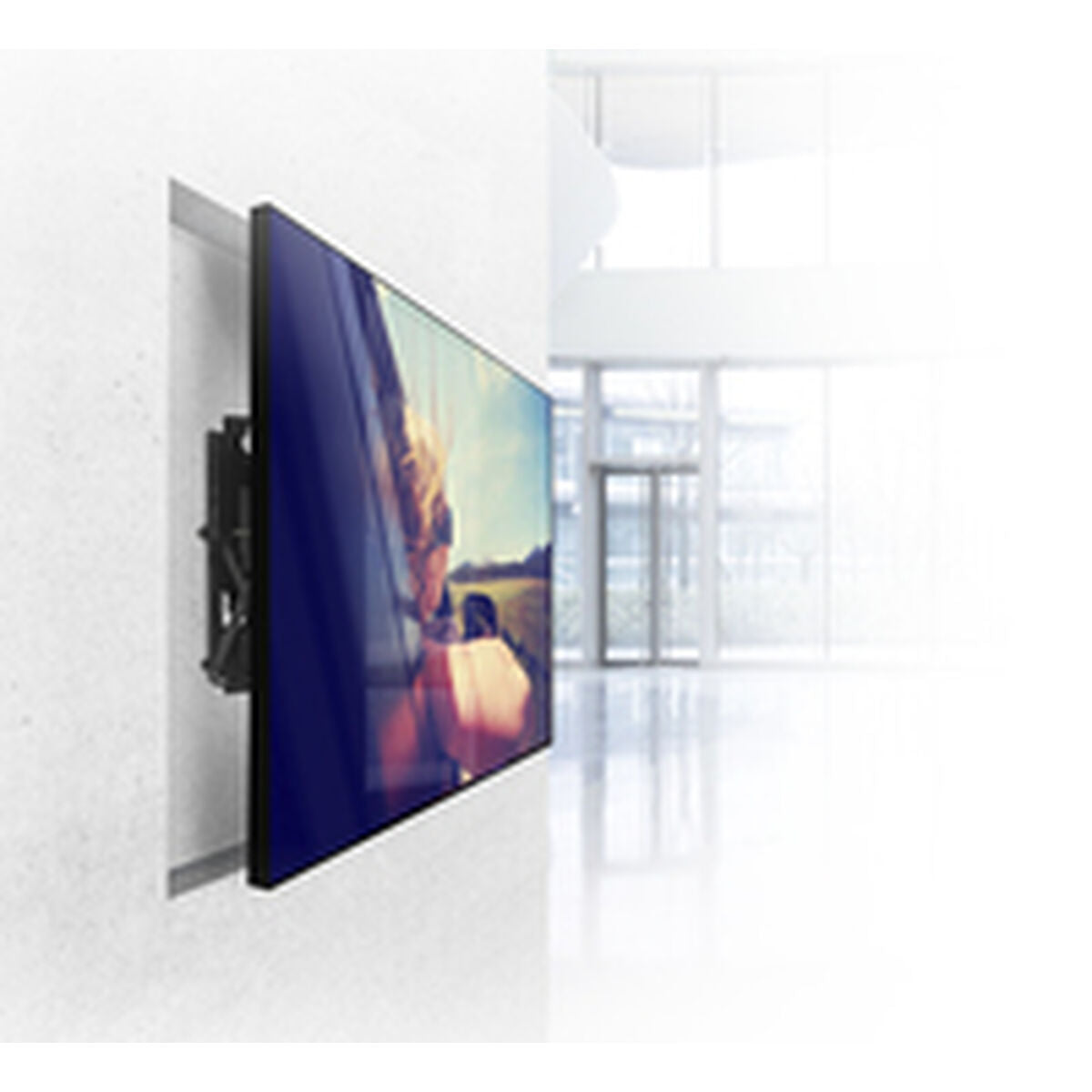 Pop-Out Flat Screen Wall Mount with Micr