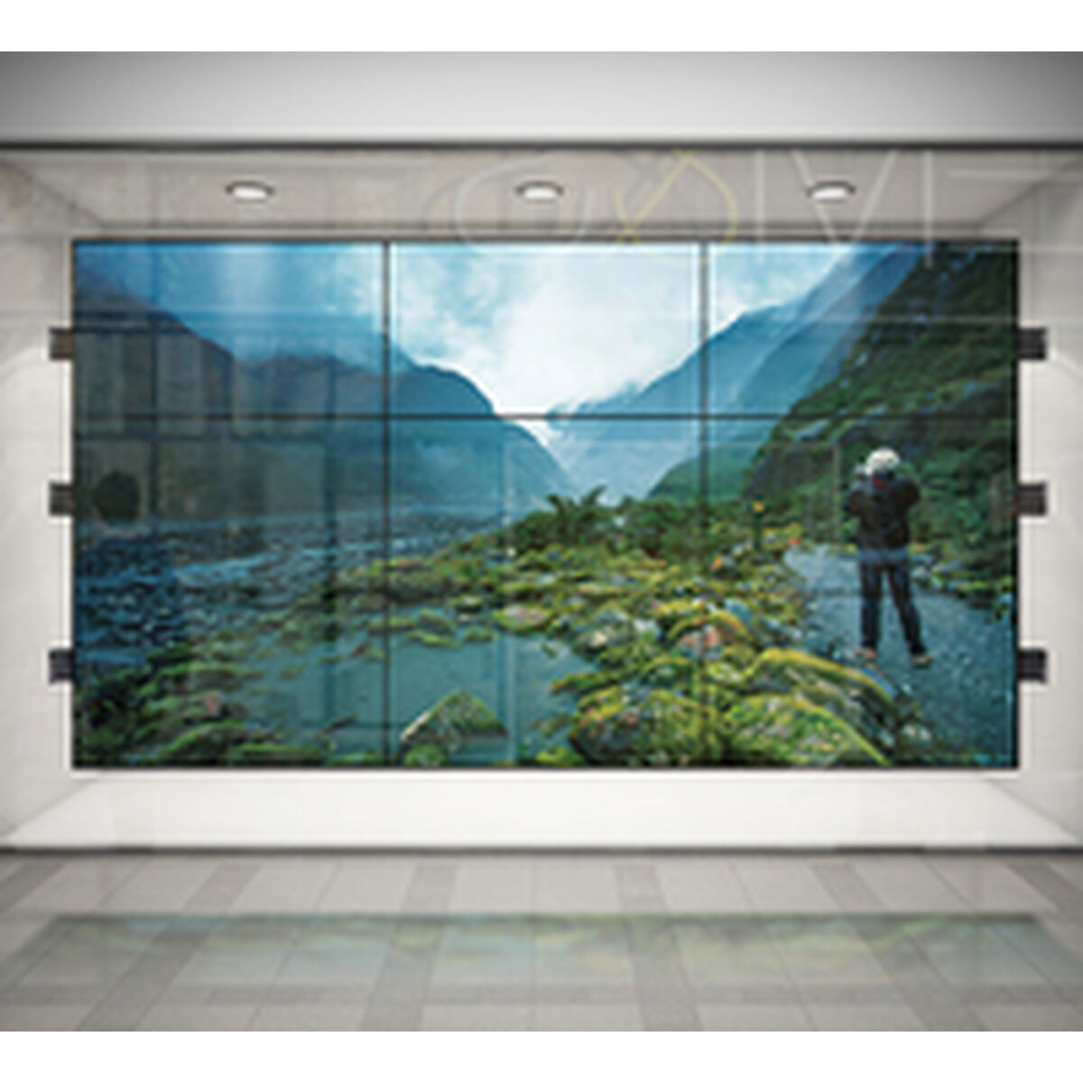 SYSTEM X - Wall-to-Wall Mounting Bracket