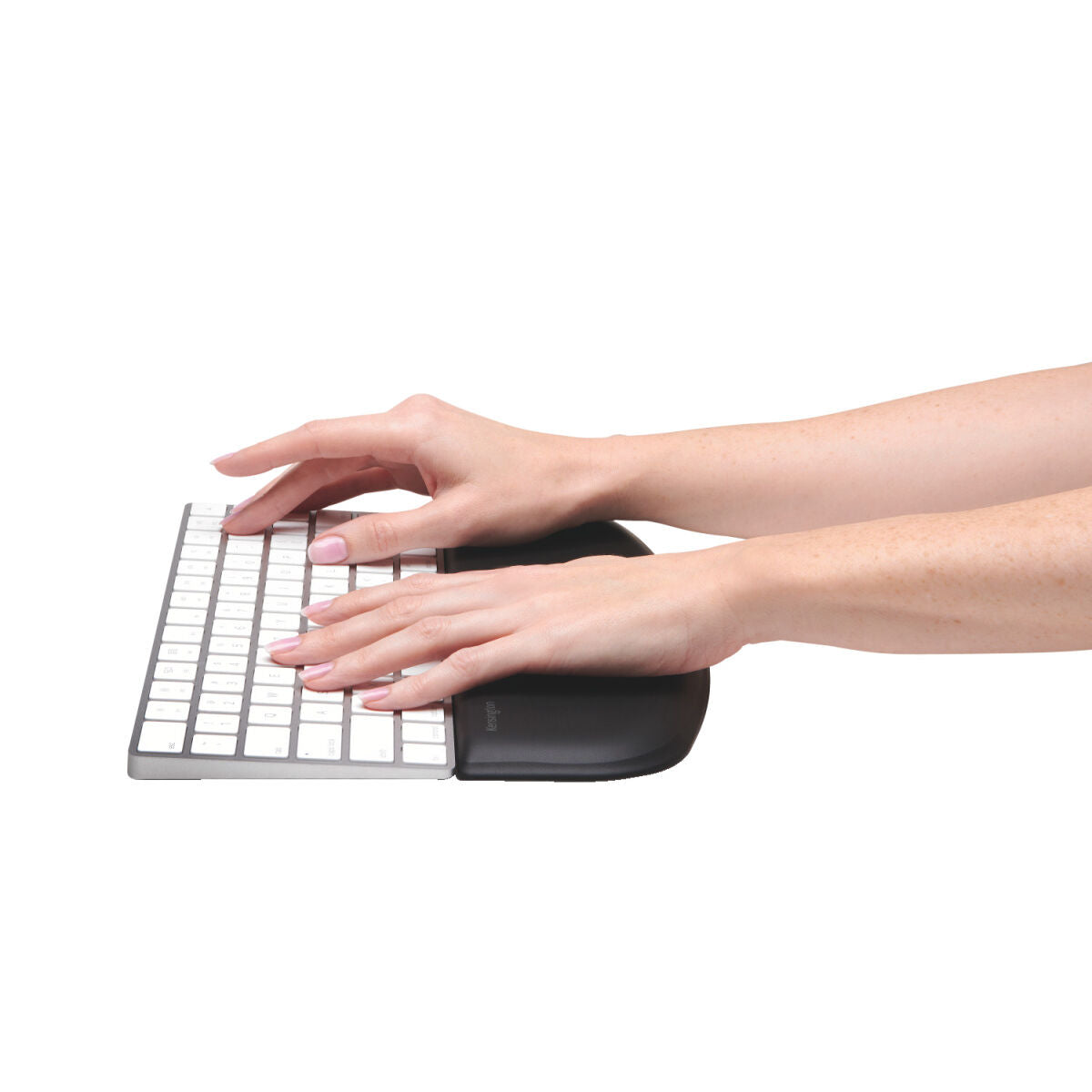 ErgoSoft Wrist Rest Flat Cmpct Kybrd Blk