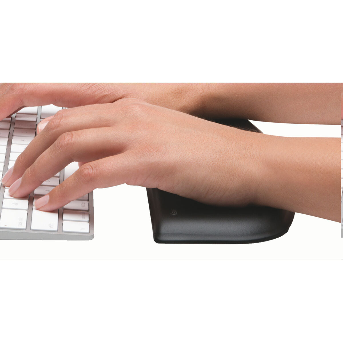 ErgoSoft Wrist Rest Flat Cmpct Kybrd Blk