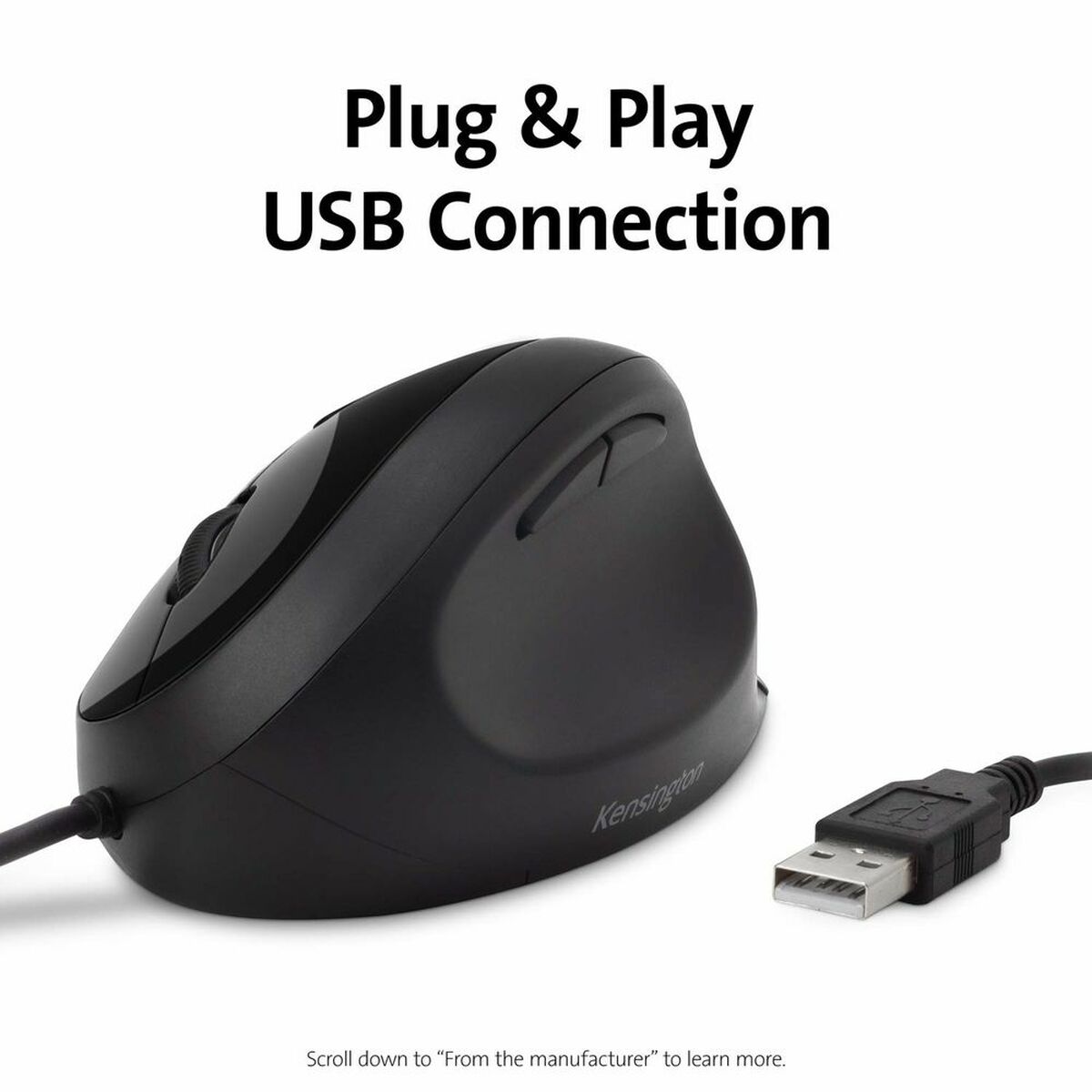 Pro Fit Ergo Wired Mouse