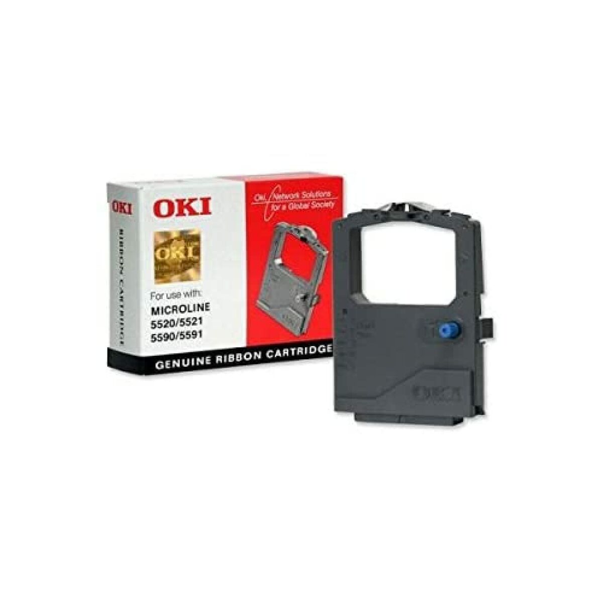 OKI MICROLINE 5520, 5521, 5590, 5591 ruban encreur noir 4.000.000 caractères pack de 1