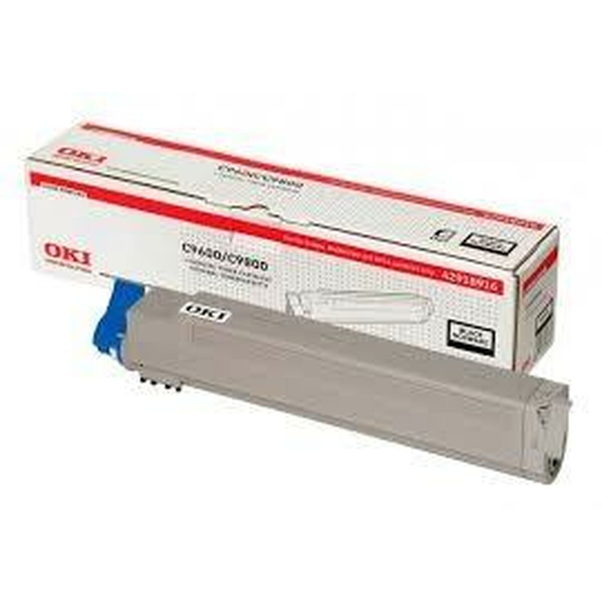 OKI C9600, C9650, C9800, C9850 cartouche de toner noir capacité standard 15.000 pages pack de 1