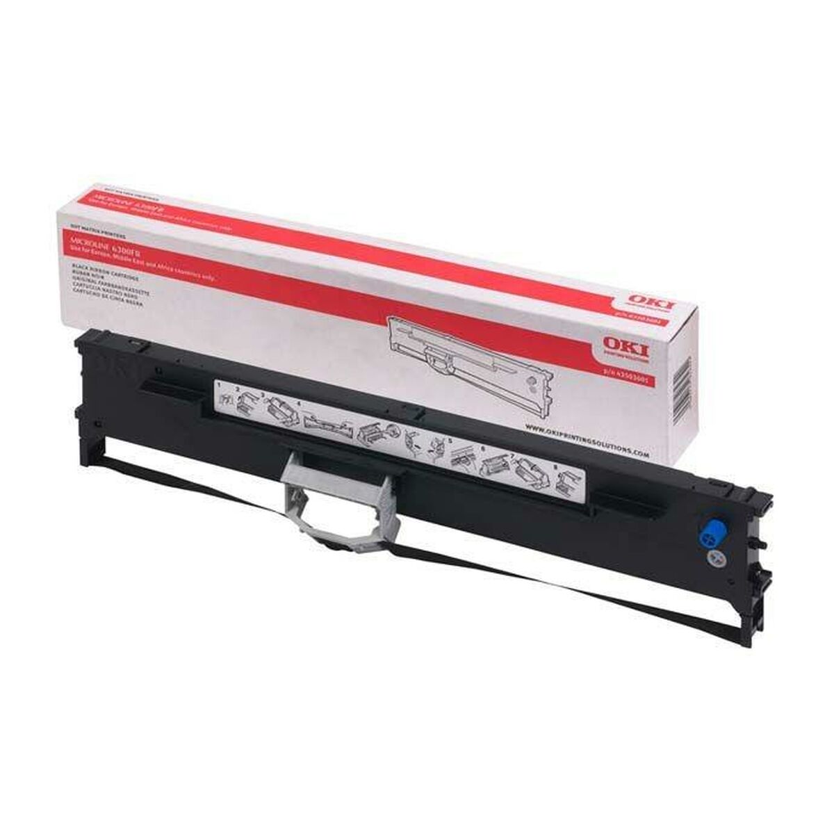 OKI ML6300FB ruban encreur noir 4.000.000 caractères pack de 1