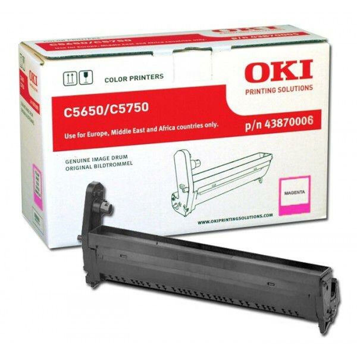 OKI C5650, C5750 tambour magenta capacité standard 20.000 pages pack de 1