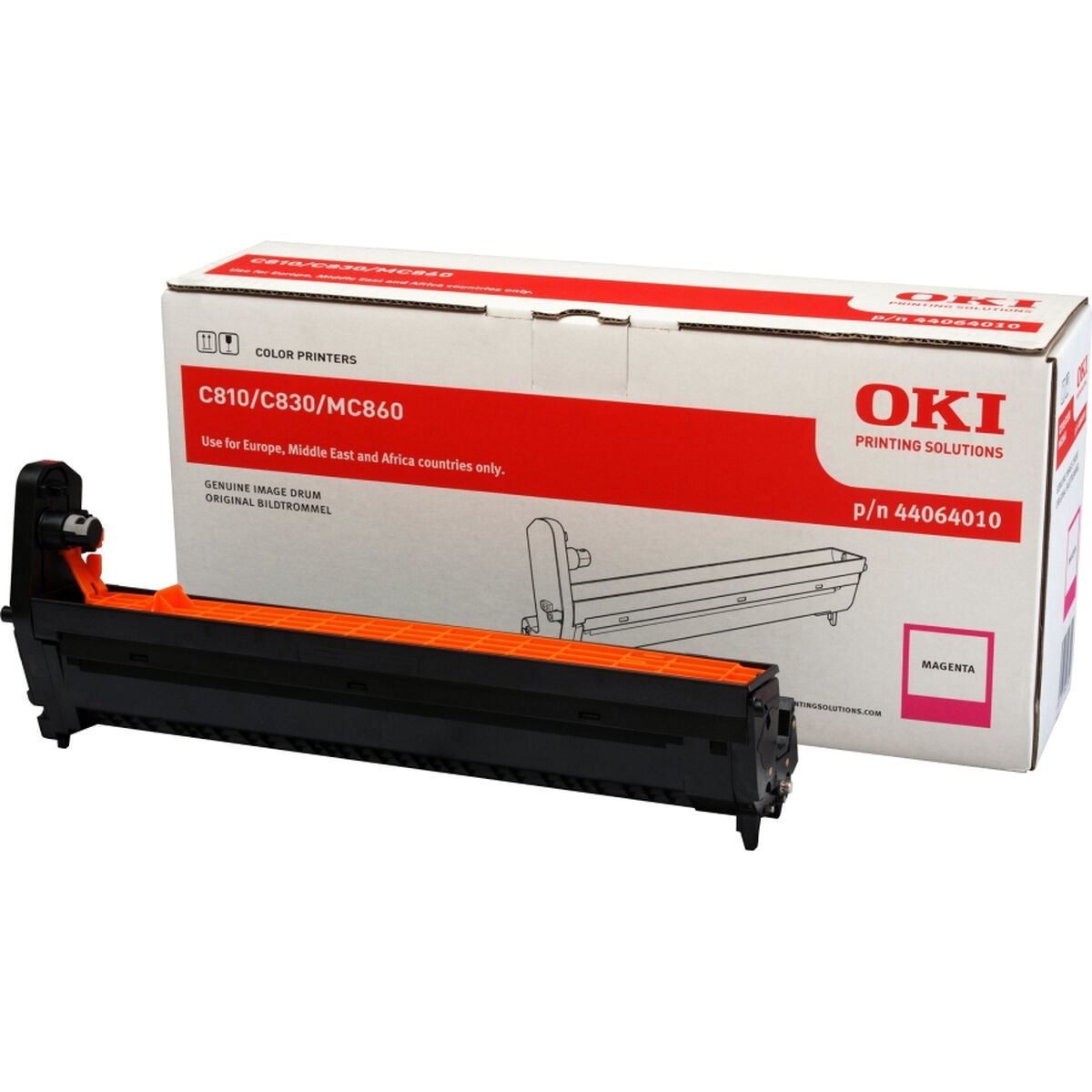 OKI C810, C830, MC860 tambour magenta capacité standard 20.000 pages pack de 1