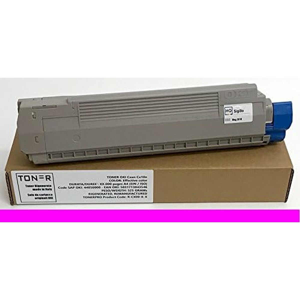 OKI C810 C830 cartouche de toner magenta capacité standard 8.000 pages pack de 1