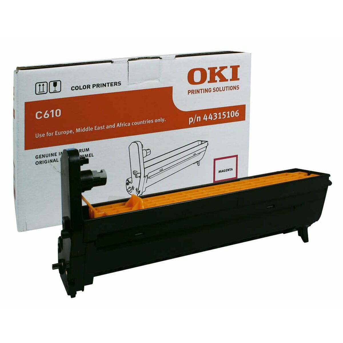 OKI C610 cartouche de tambour magenta capacité standard 20.000 pages pack de 1