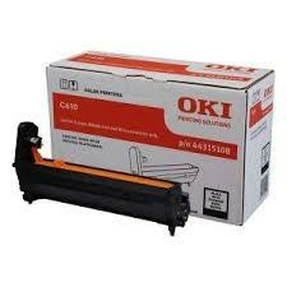 OKI C610 cartouche de tambour noir capacité standard 20.000 pages pack de 1