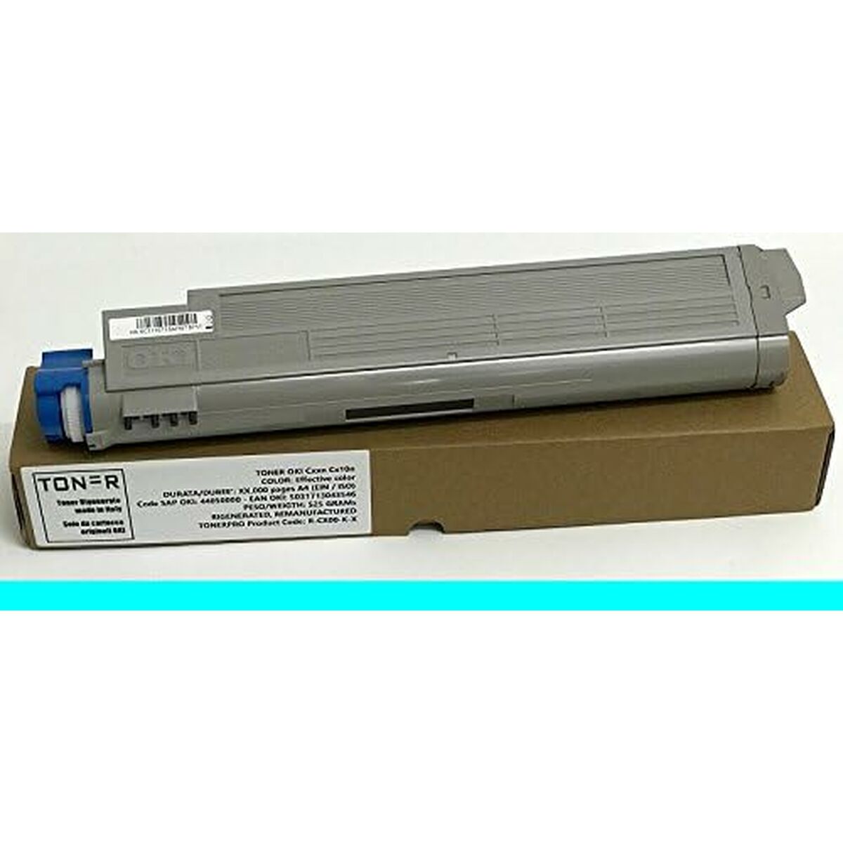 OKI C9655 toner cyan capacité standard 22.000 pages pack de 1