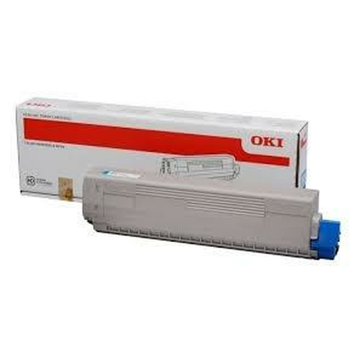 OKI C831 C841 cartouche de toner cyan capacité standard 10.000 pages pack de 1 Cyan toner C831/C841 series (10K)