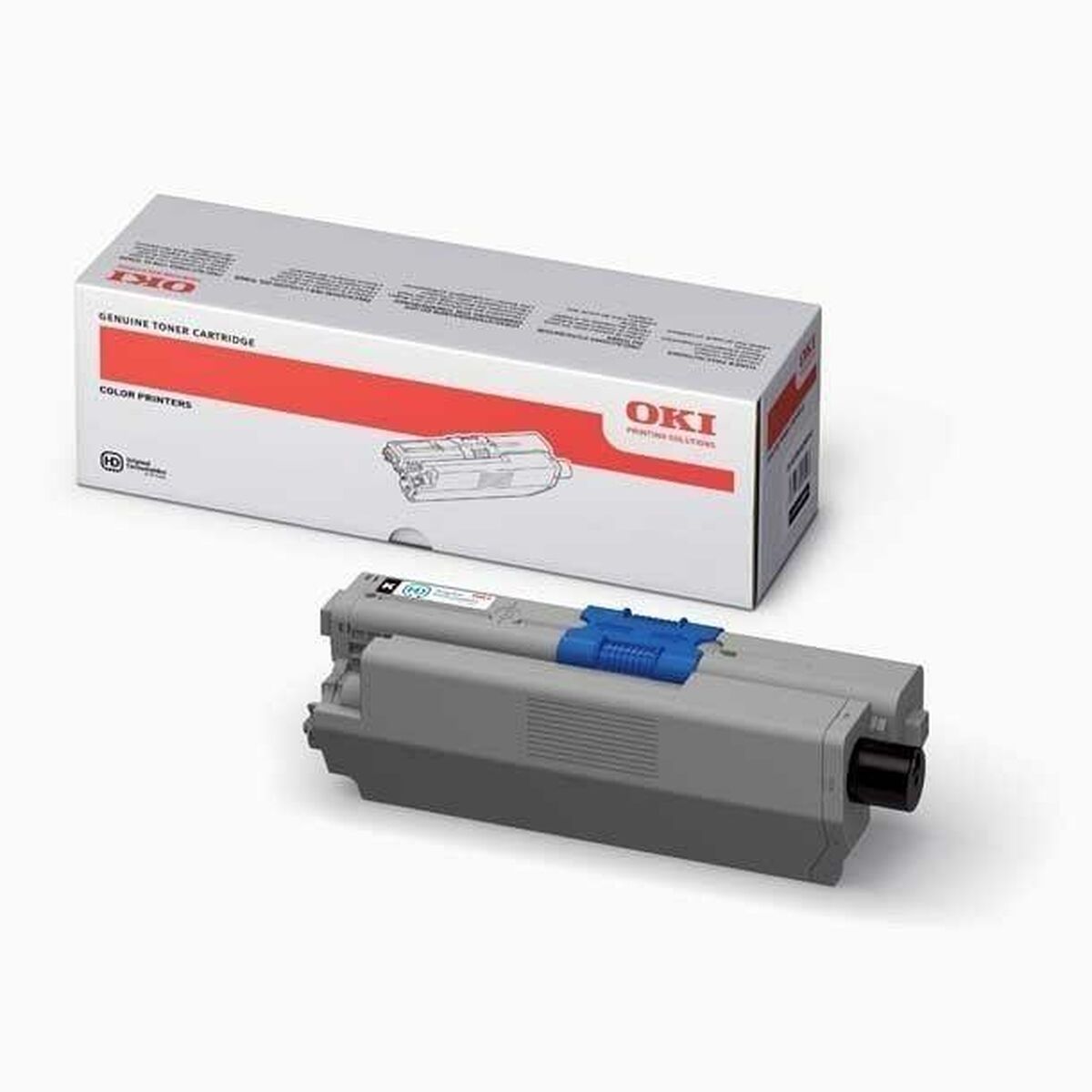 OKI C301 C321 cartouche de toner noir capacité standard 2.200 pages pack de 1