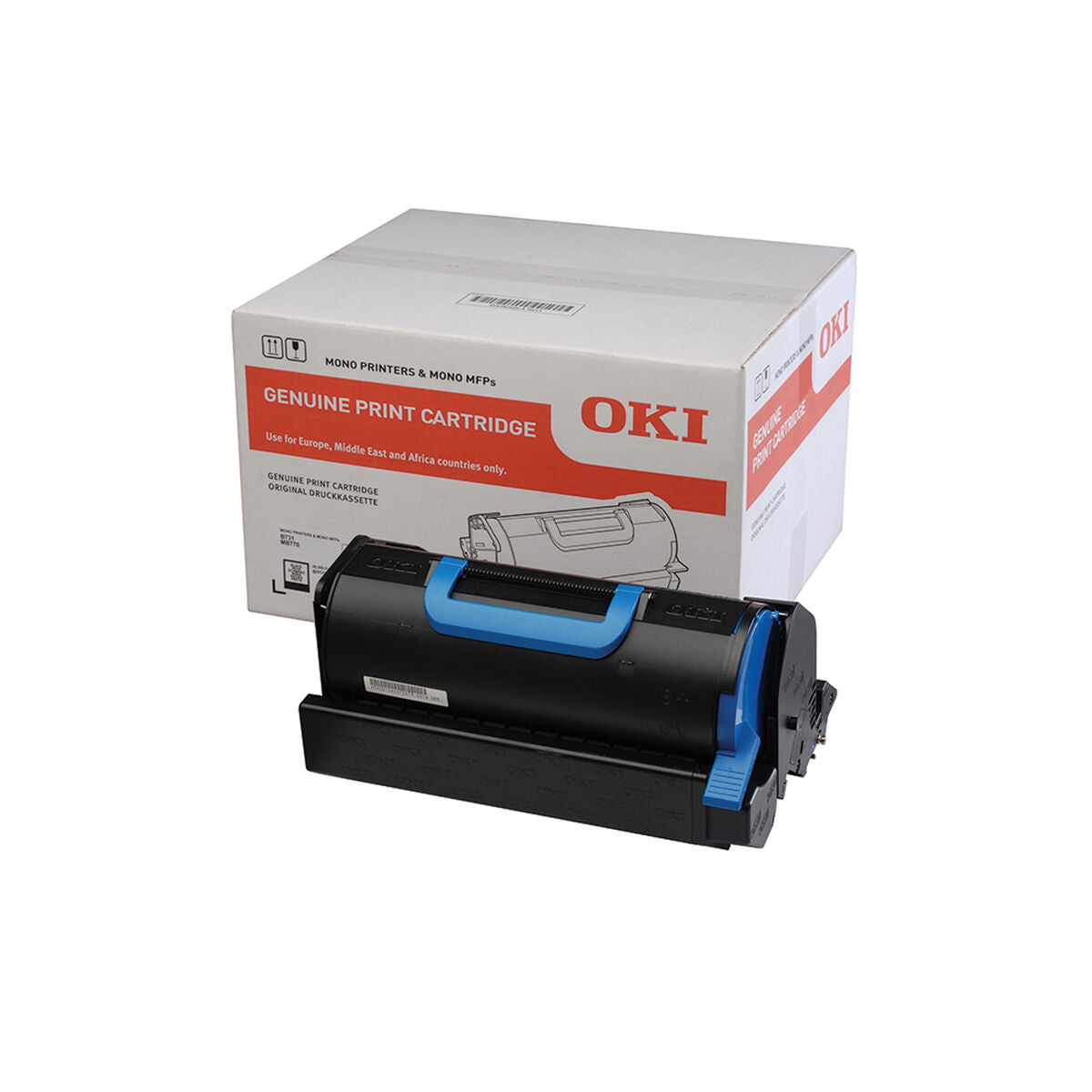 OKI 45439002 cartouche de toner noir capacité standard 36.000 pages pack de 1