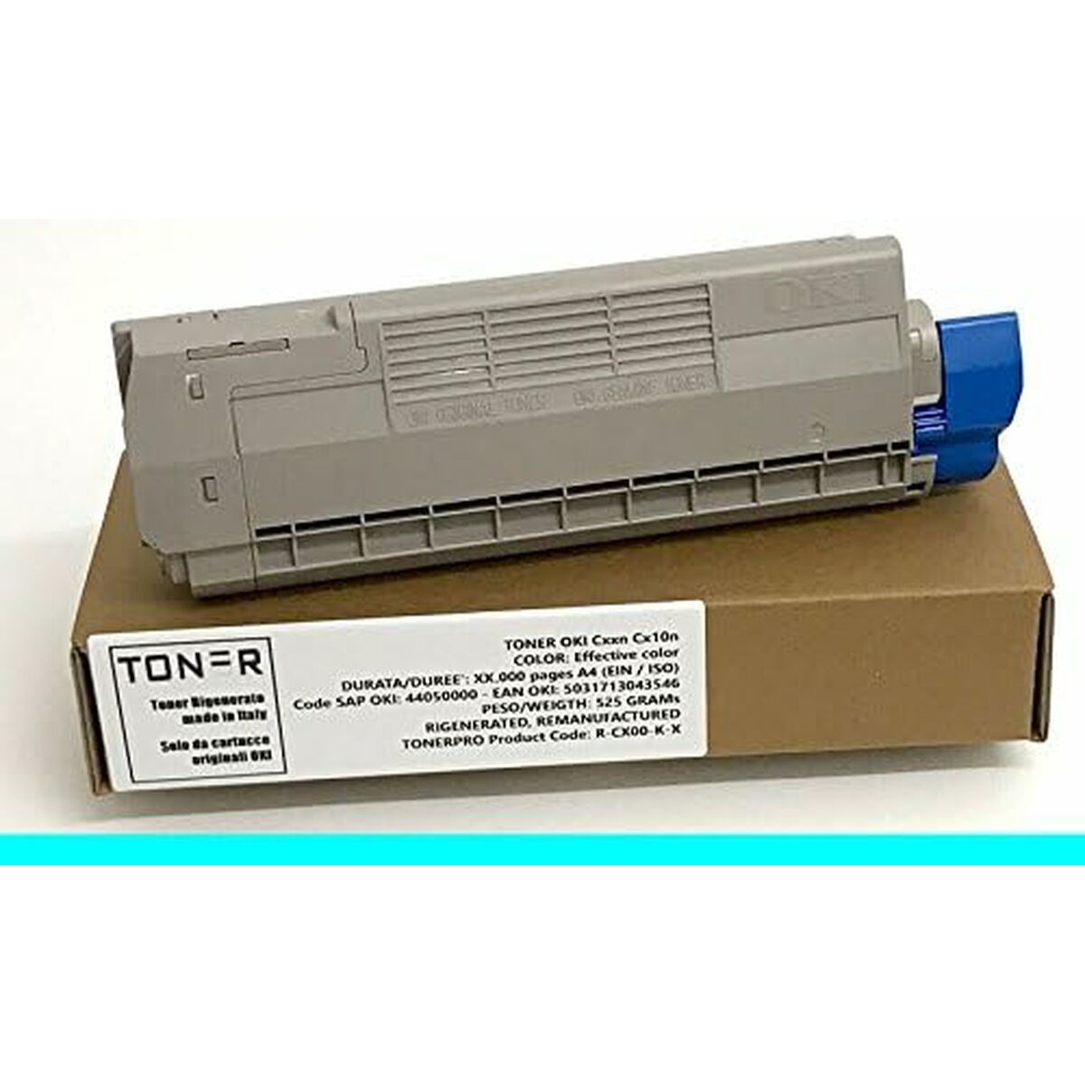 OKI TONER Cyan C612 6K