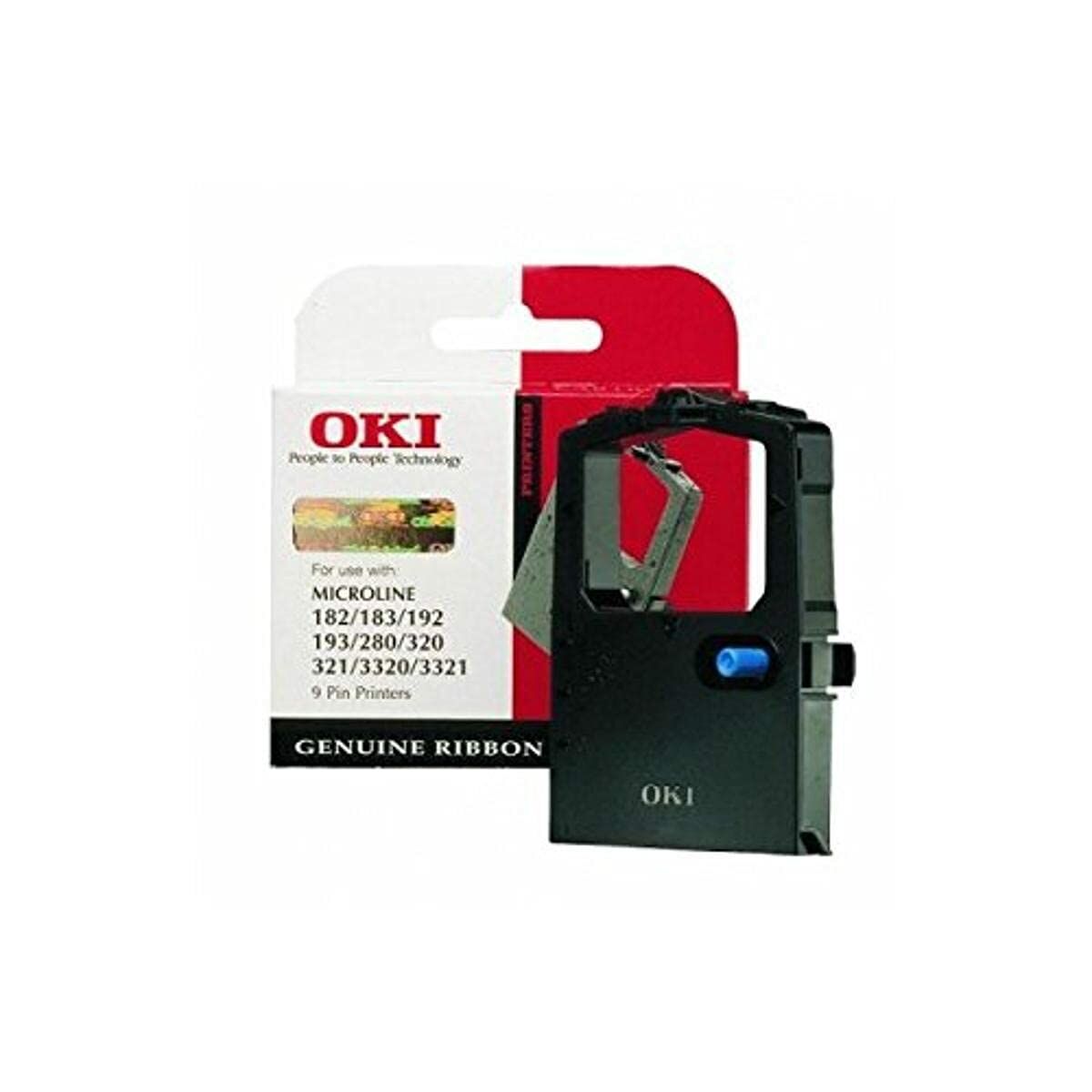 OKI MICROLINE 182 280 320 321 3320 3321 ruban encreur noir 3.000.000 caractères pack de 1