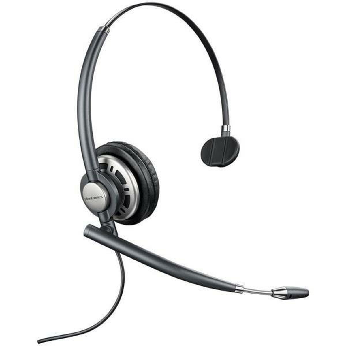 POLY HW710 Casque Avec fil Arceau Bureau/Centre d'appels Noir