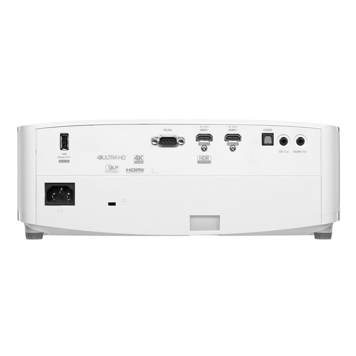 OPTOMA 4K400x UHD 4K (3840 x 2160) - 4000 lm - 1 000 000:1 -  TR: 1.5:1 ~ 1.66:1 - 2H - 1 SPDIF - 1 USB-A power - HP 1x10W - blanc