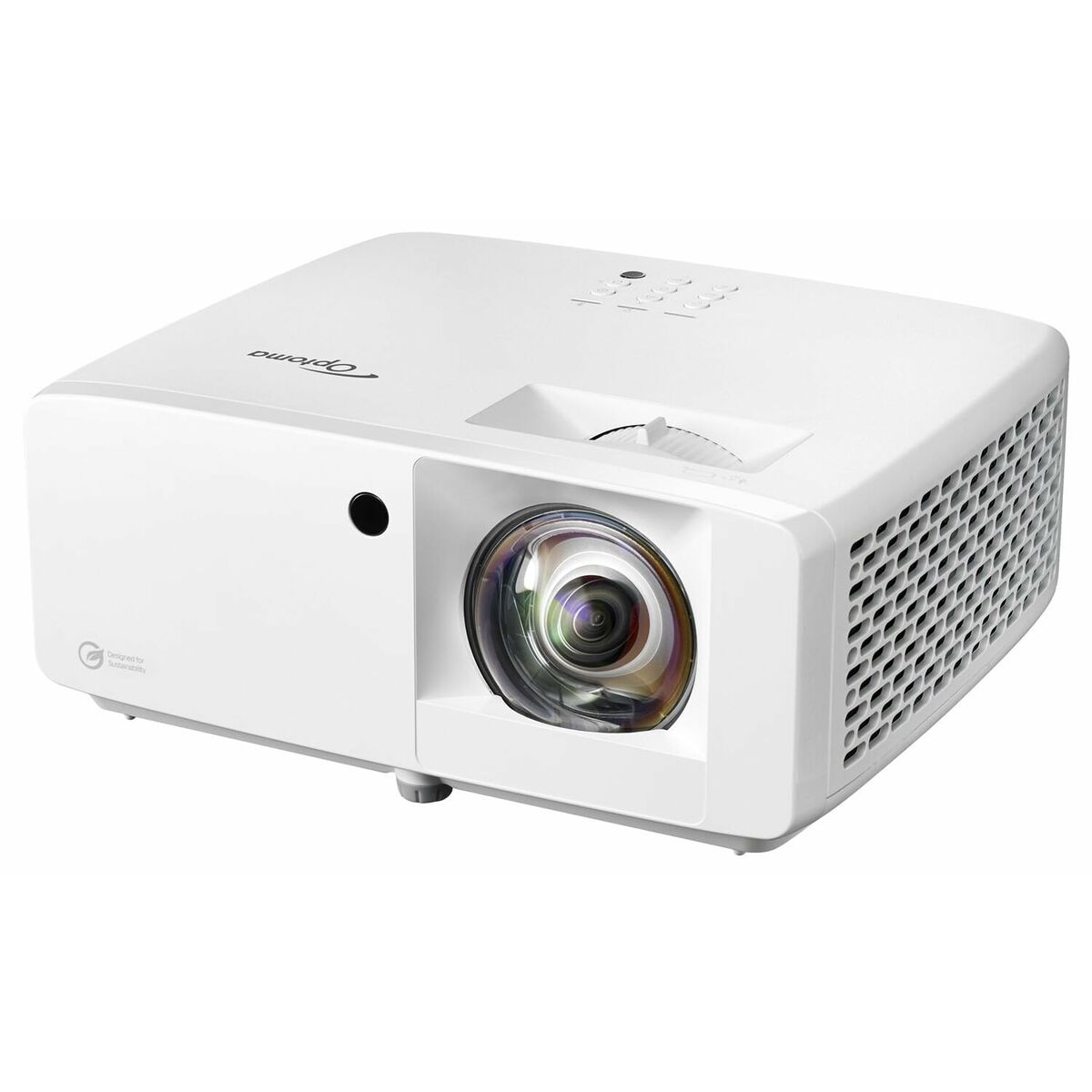 Optoma UHZ35ST Projecteur a focale courte 3500 ANSI lumens DLP UHD 4K (3840x2160) Compatibilité 3D Blanc