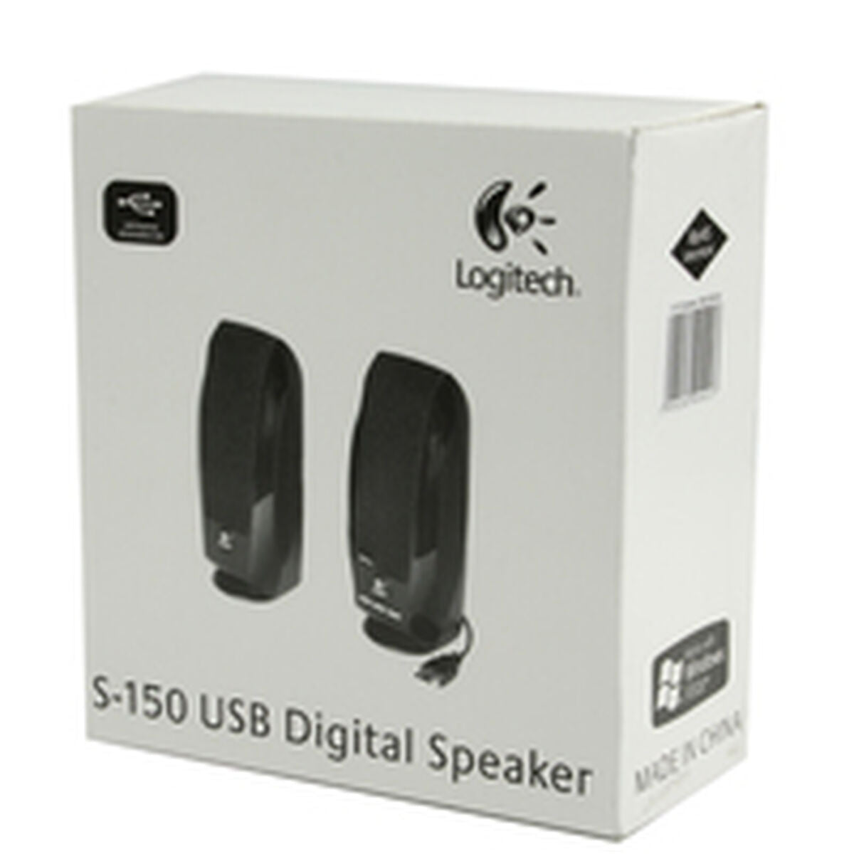 LOGITECH S150 Digital USB Speakers for PC USB 1.2 Watt Total black