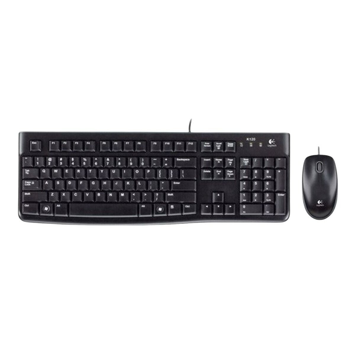 Logitech 920-002540 clavier Souris incluse USB QWERTZ Allemand Noir