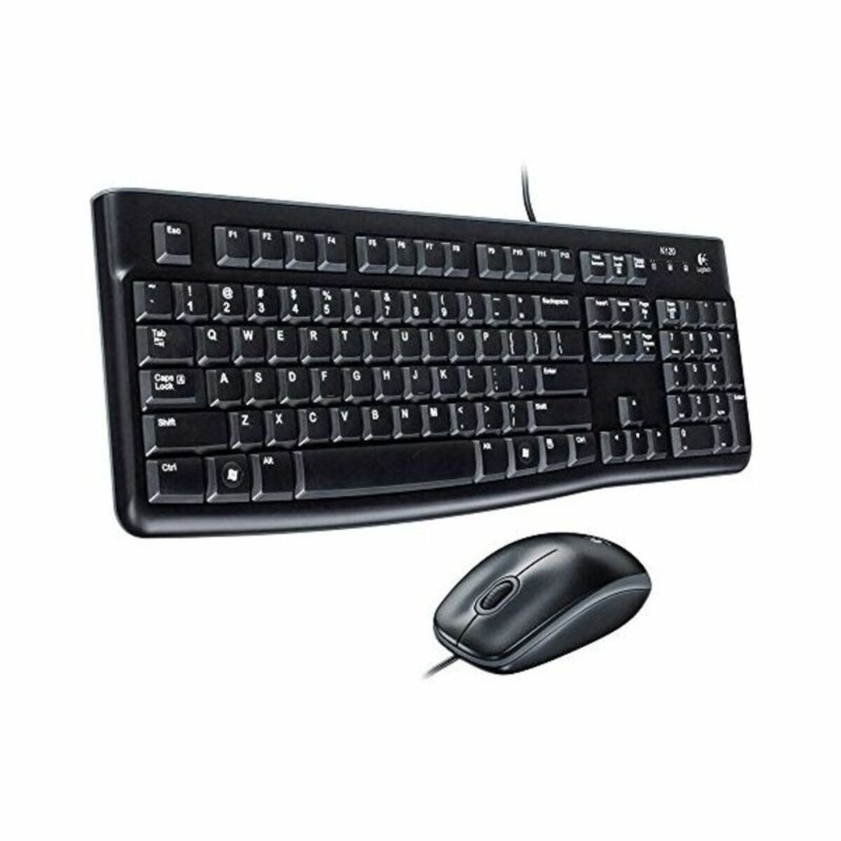 Logitech 920-002562 clavier Souris incluse Bureau USB QWERTY US International Noir