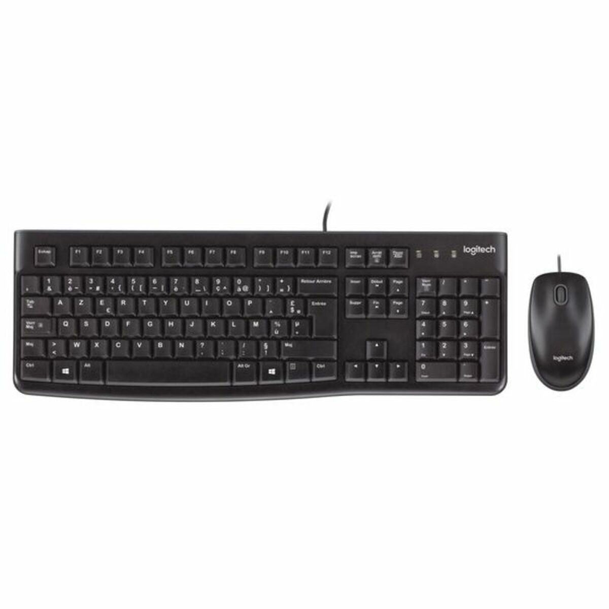 Logitech 920-002562 clavier Souris incluse Bureau USB QWERTY US International Noir