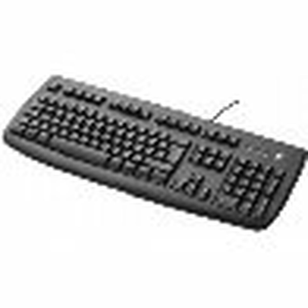 Clavier Logitech K120 Noir Espagnol Qwerty Espagnol