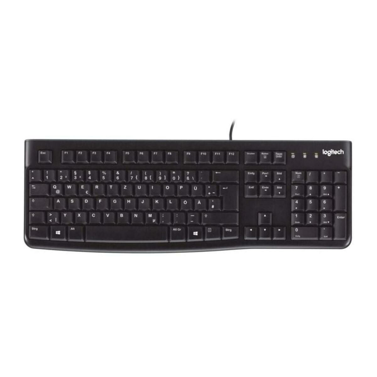 Logitech K120 for Business clavier Universel USB QWERTY Espagnole Noir