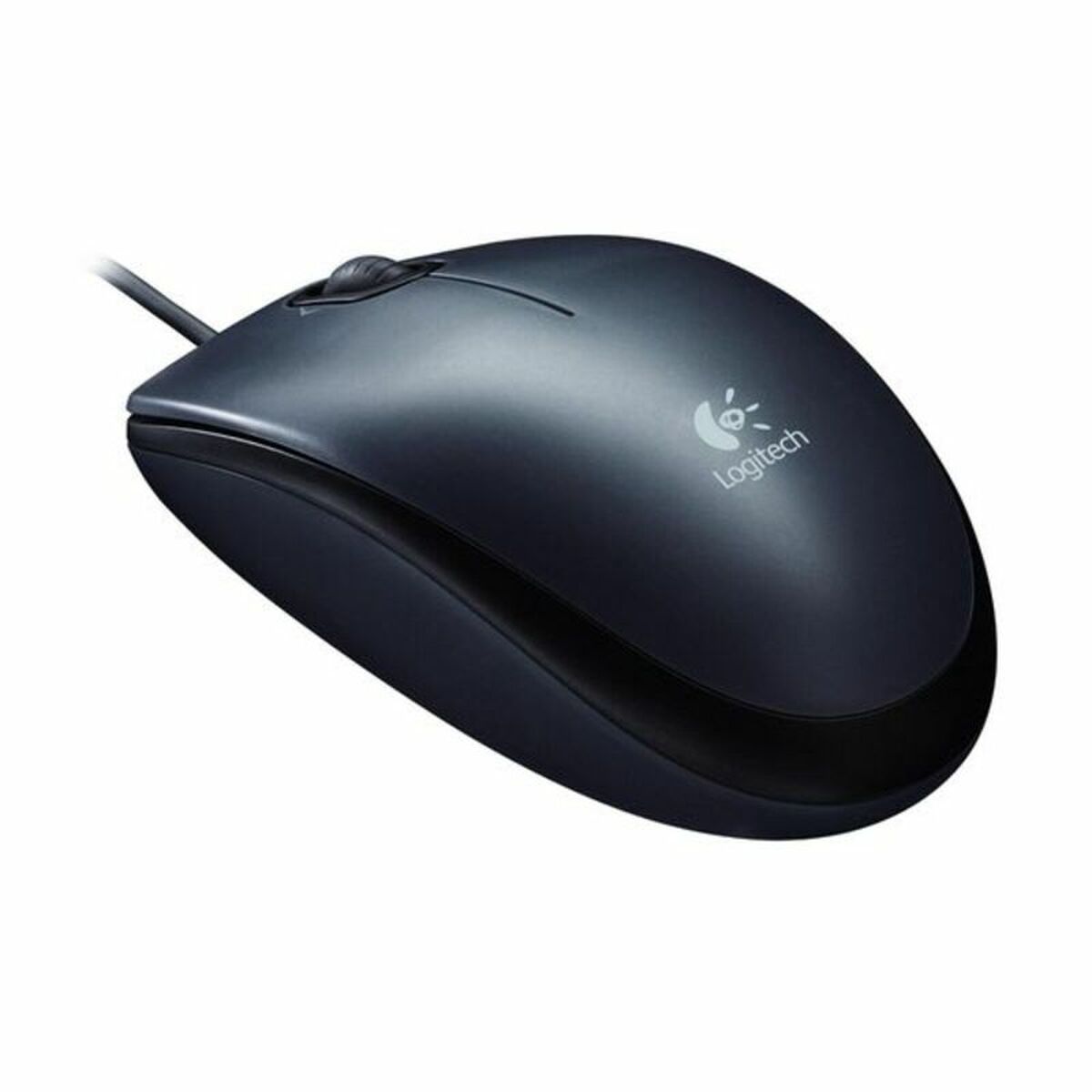 LOGITECH M90 Mouse right and left-handed optical wired USB