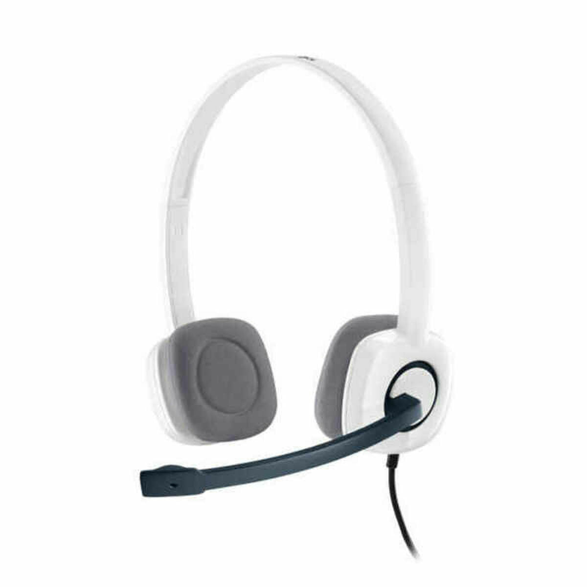 LOGITECH Stereo Headset H150 Headset on-ear wired coconut