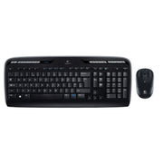 Logitech MK330 clavier Souris incluse Bureau USB QWERTY US International Noir