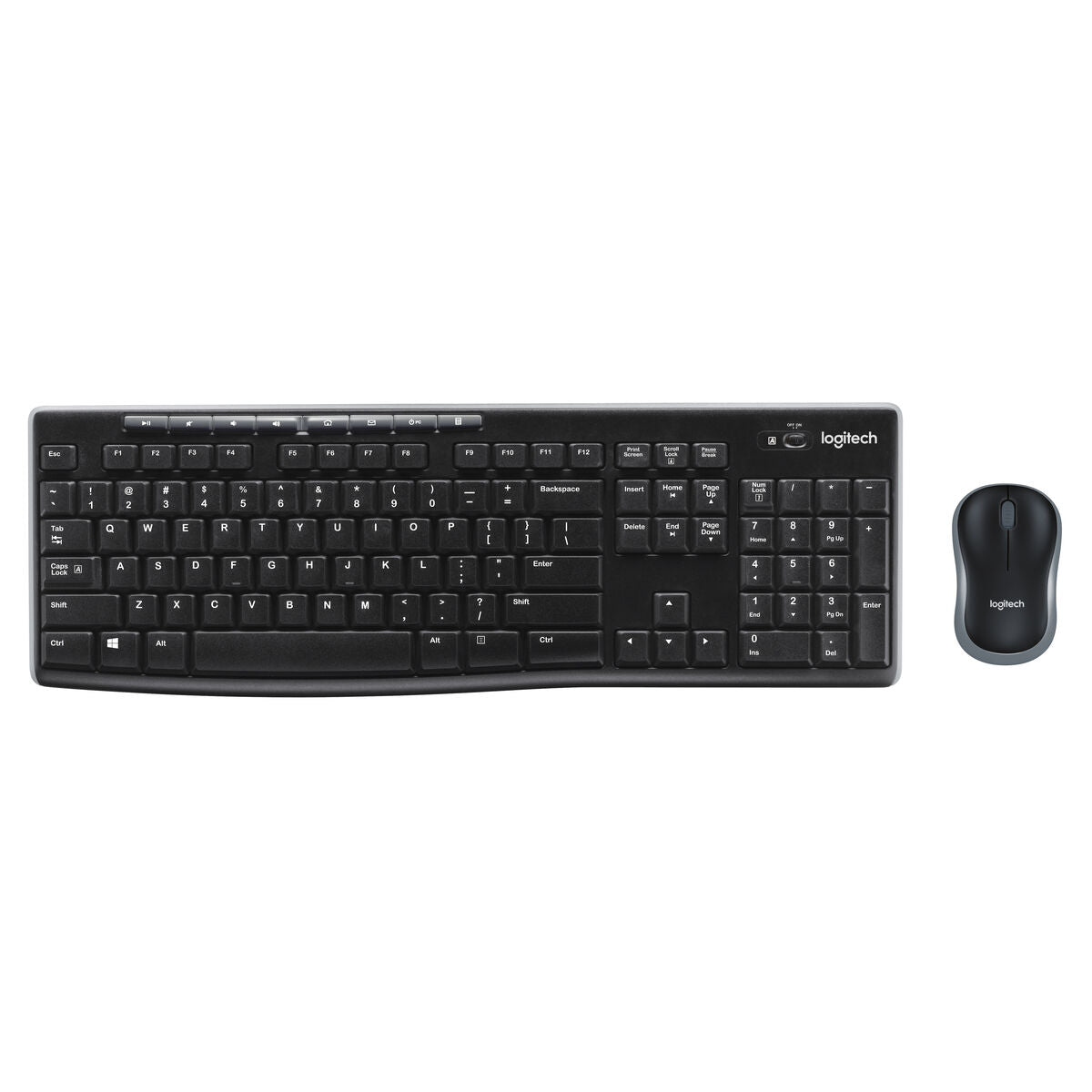 LOGITECH MK270 Wireless Combo black USB (FRA)