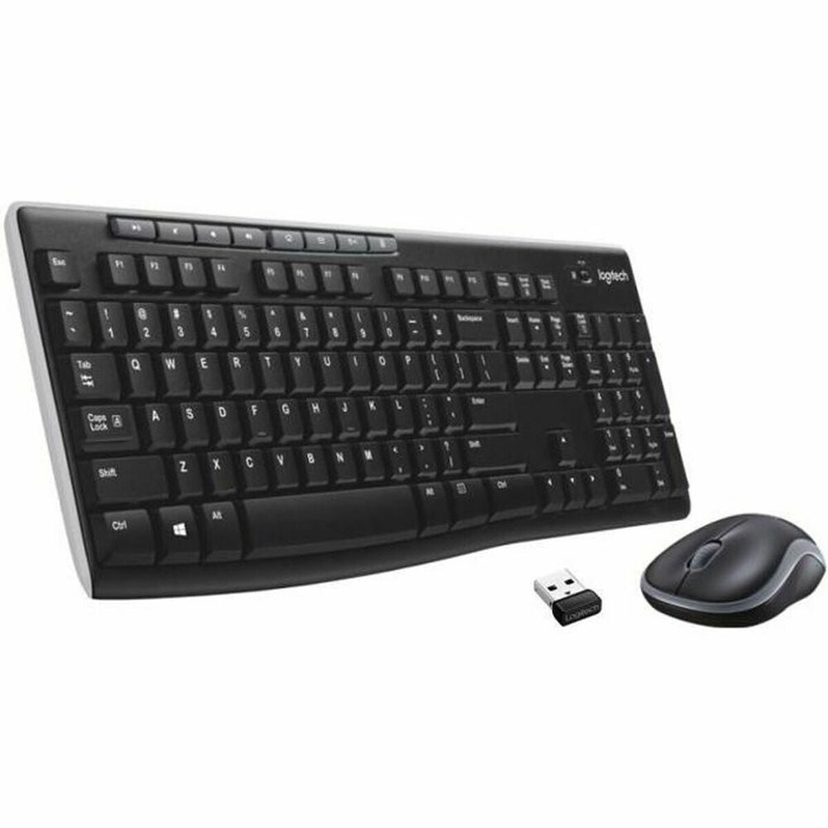 LOGITECH MK270 Wireless Combo black USB (FRA)