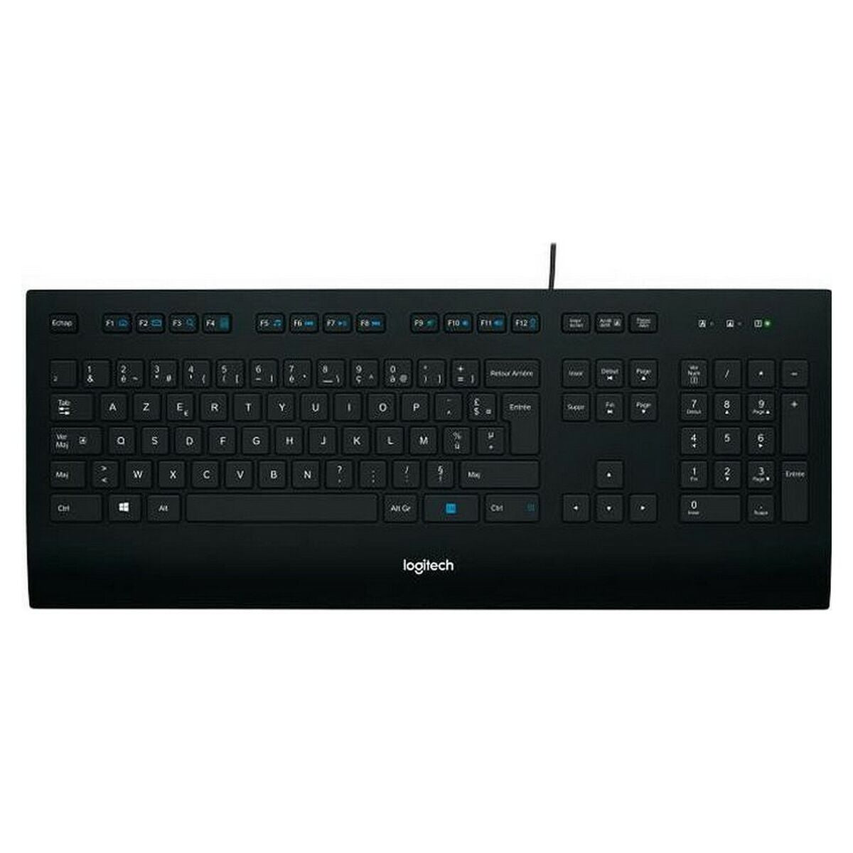 LOGITECH Corded Keyboard K280e azerty for Business (FR)