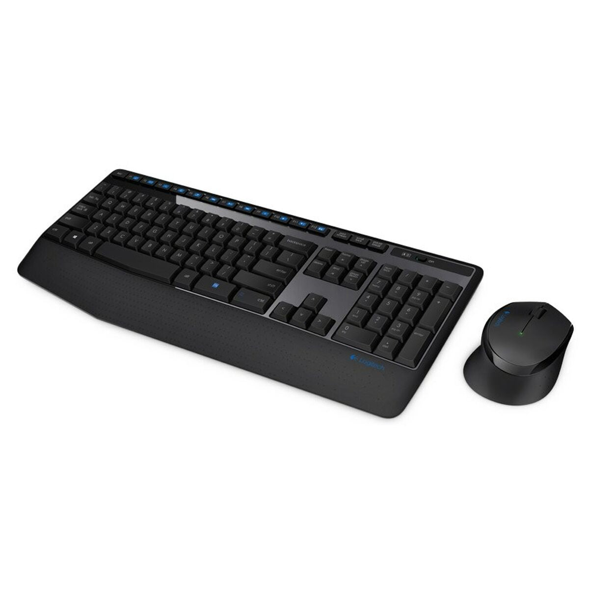 Logitech 920-006489 clavier Souris incluse Universel RF sans fil QWERTY Anglais Noir