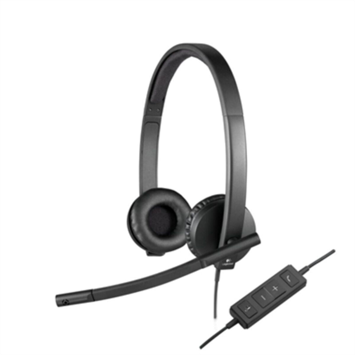 LOGITECH USB Headset H570e Headset on-ear wired