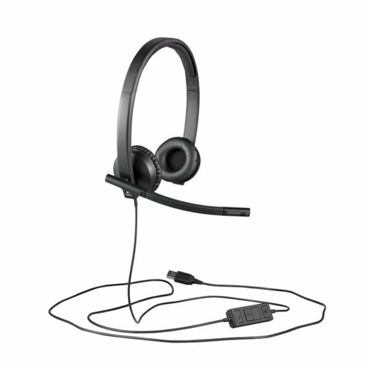 LOGITECH USB Headset H570e Headset on-ear wired