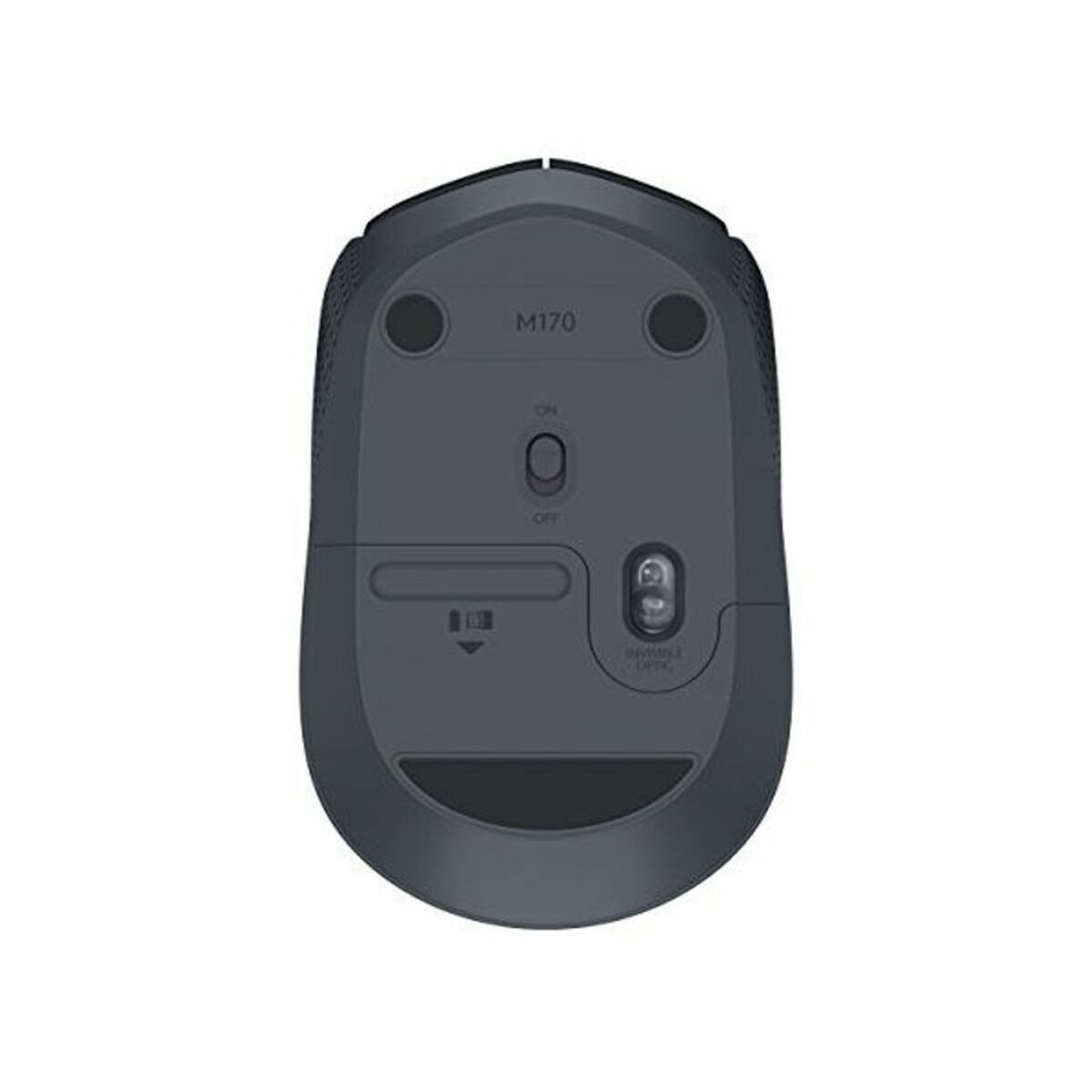 LOGITECH M171 Mouse right and left-handed wireless 2.4 GHz USB wireless receiver black