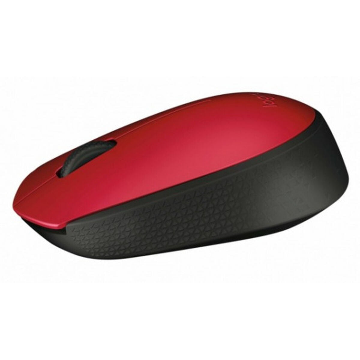 LOGITECH M171 Mouse wireless 2.4 GHz USB wireless receiver black red