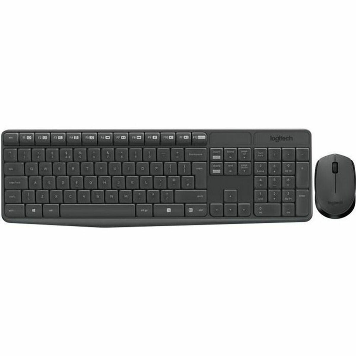 LOGITECH MK235 wireless Keyboard + Mouse Combo Grey FRA
