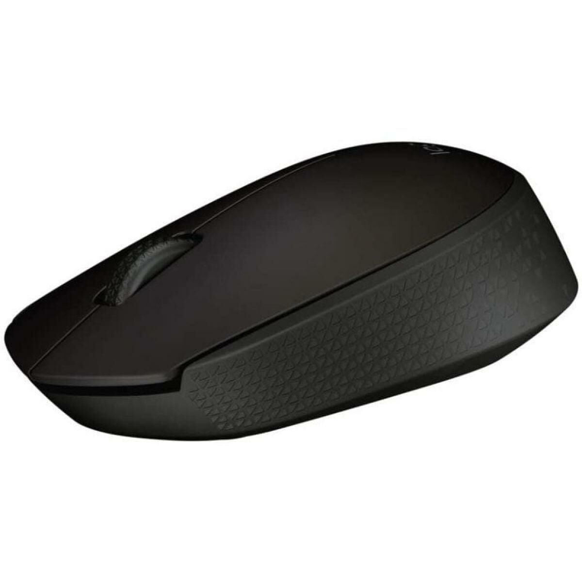 LOGITECH B170 Mouse optical 3 buttons wireless 2.4 GHz USB wireless receiver black