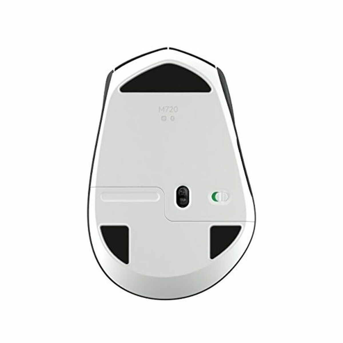 LOGITECH M720 Triathlon Mouse right-handed optical 7 buttons wireless Bluetooth 2.4 GHz USB wireless receiver